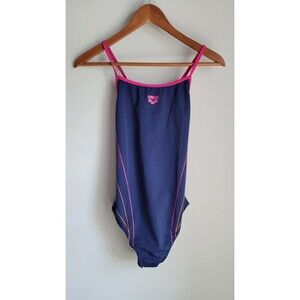 Arena Women's One Piece Competitive Swimwear Swimsuit 100% Polyester Size 36